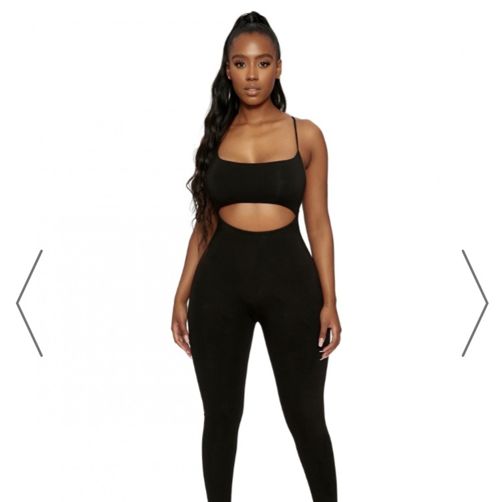 Naked Wardrobe Hole’d you down jumpsuit